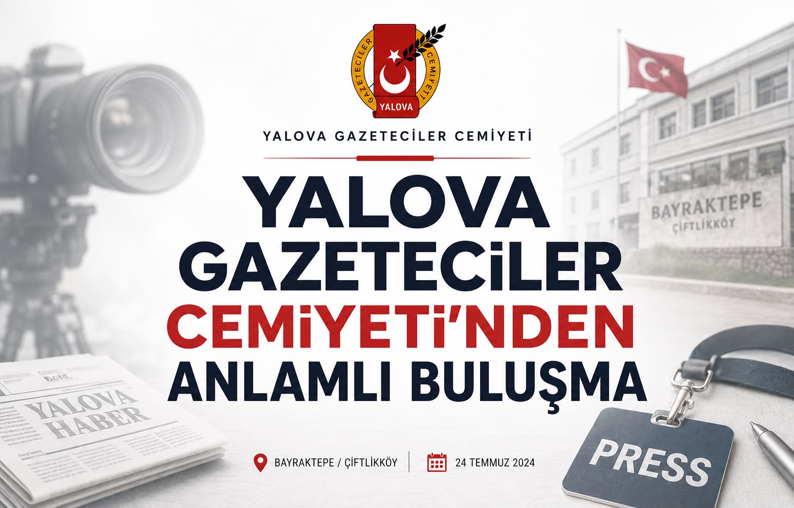 Yalova Gazeteciler Cemiyeti'nden Anlamlı Buluşma