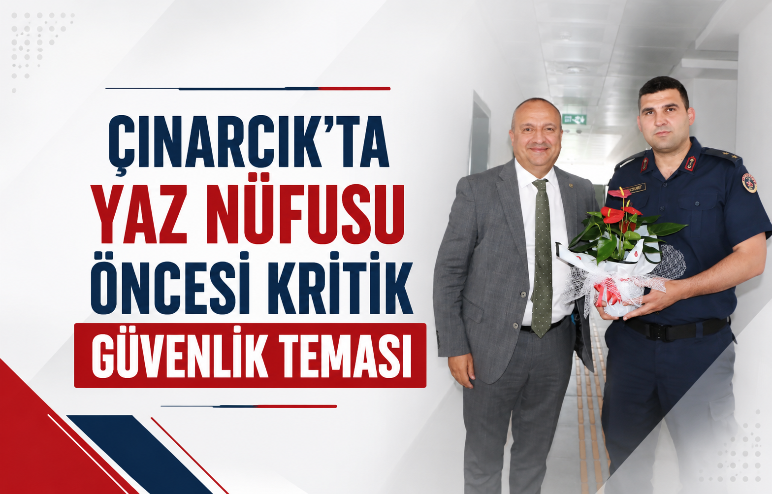 Çınarcık’ta Yaz Nüfusu Öncesi Kritik Güvenlik Teması: Başkan Avni Kurt’tan Jandarmaya Ziyaret