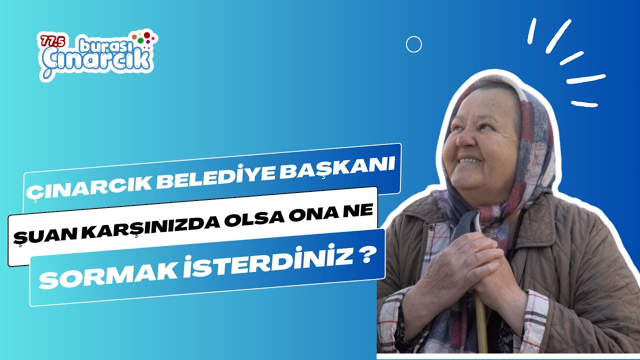 Çınarcık'ta vatandaşlar belediye başkanından memnuniyetini dile getirip çevre düzenlemesi talep etti