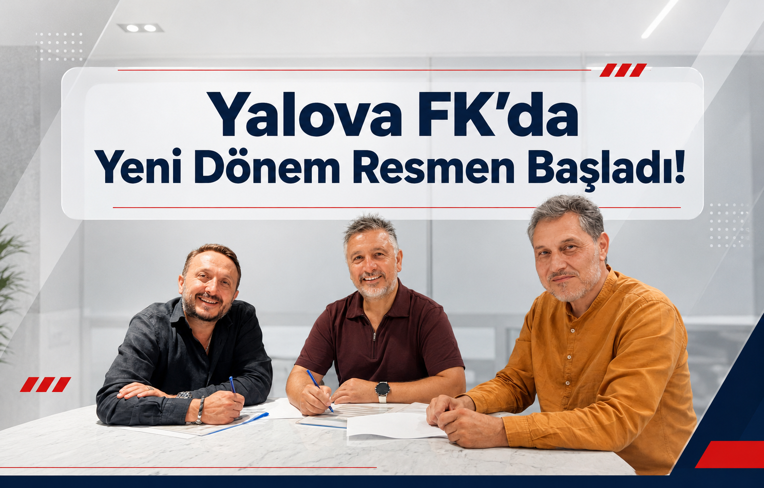 Yalova FK'da Yeni Dönem Resmen Başladı!