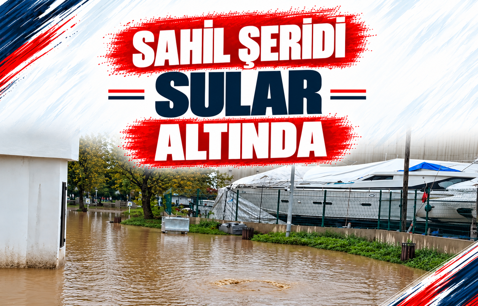 Sahil Şeridi Sular Altında