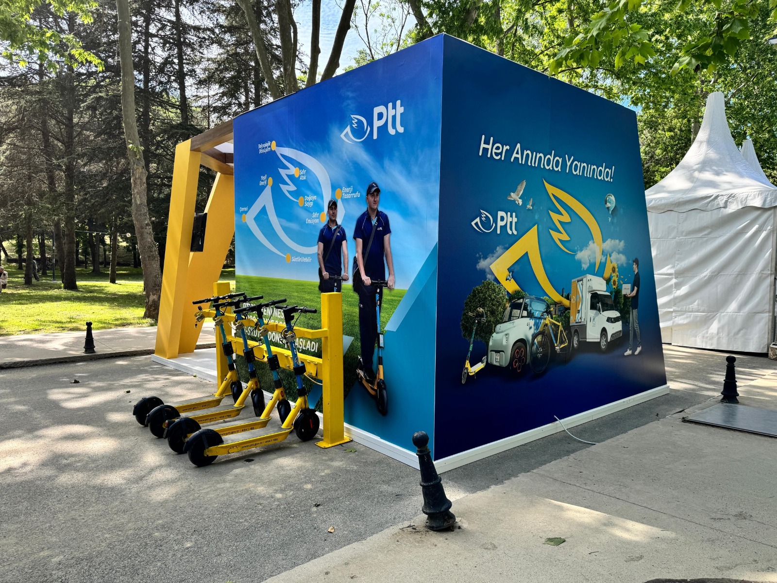 PTT Dağıtımda Yeşil Dönem