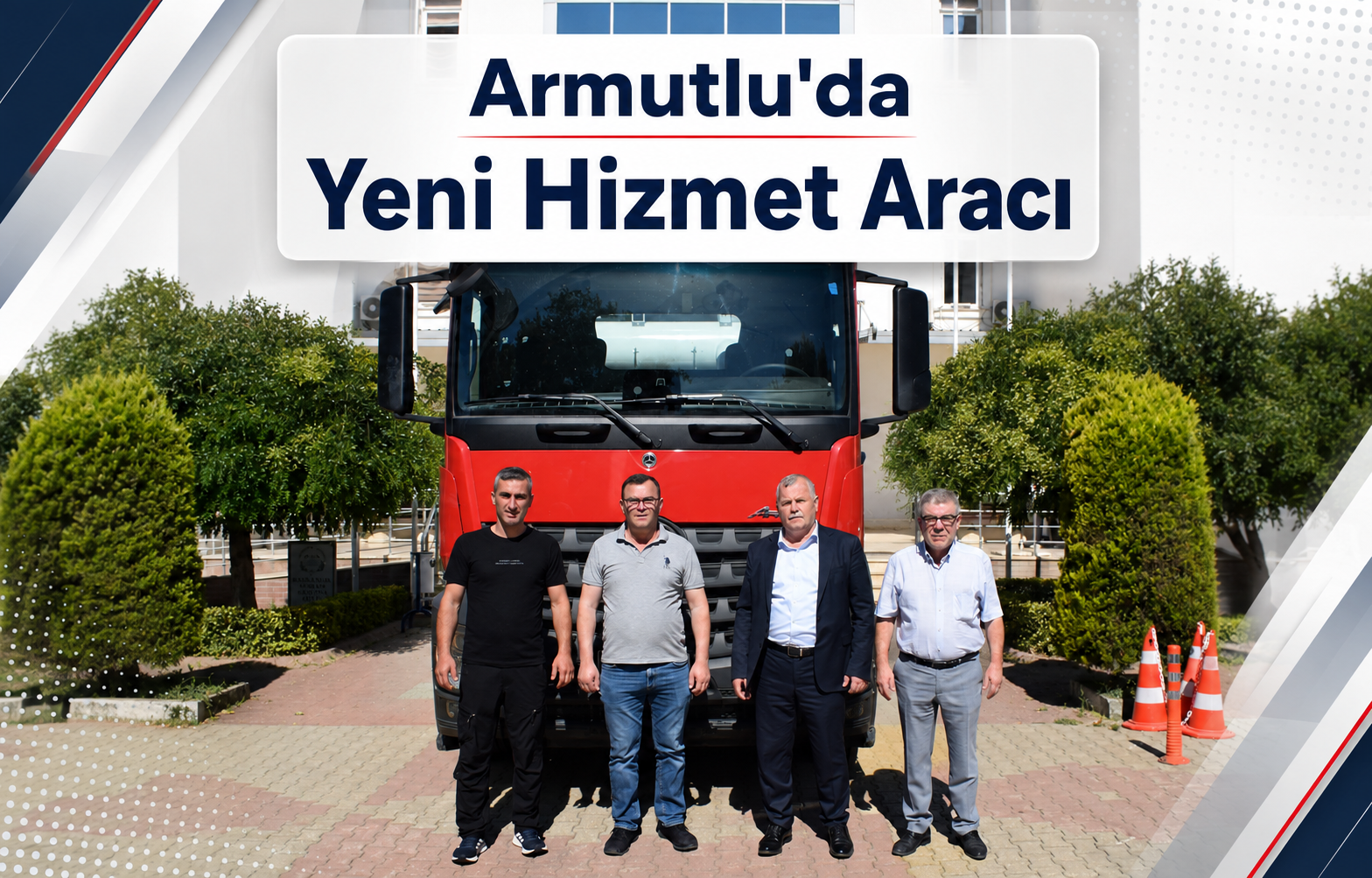 Armutlu'da Yeni Hizmet Aracı