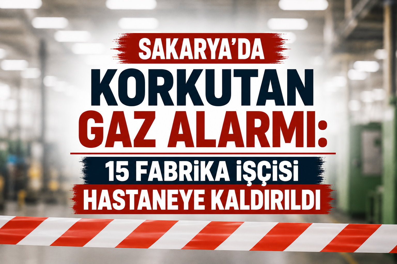 Sakarya'da Korkutan Gaz Alarmı: Tavuk Fabrikasında Sızan Amonyak 15 İşçiyi Zehirledi
