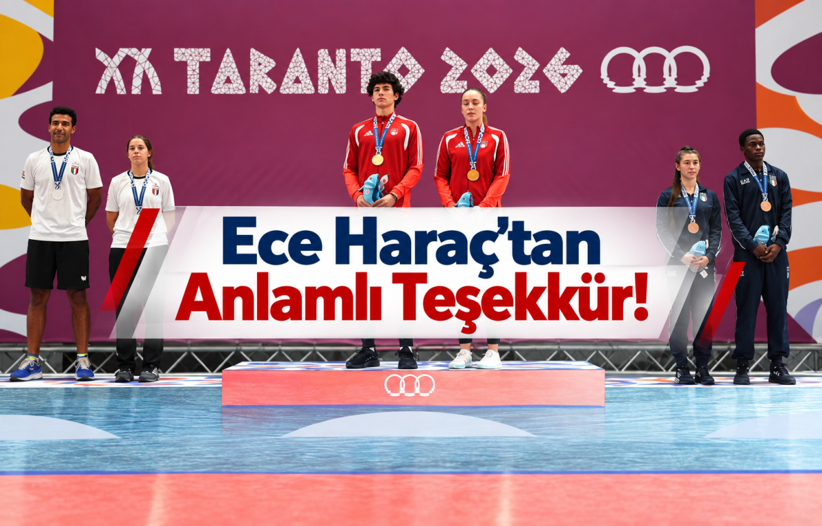 Ece Haraç'tan Anlamlı Teşekkür!