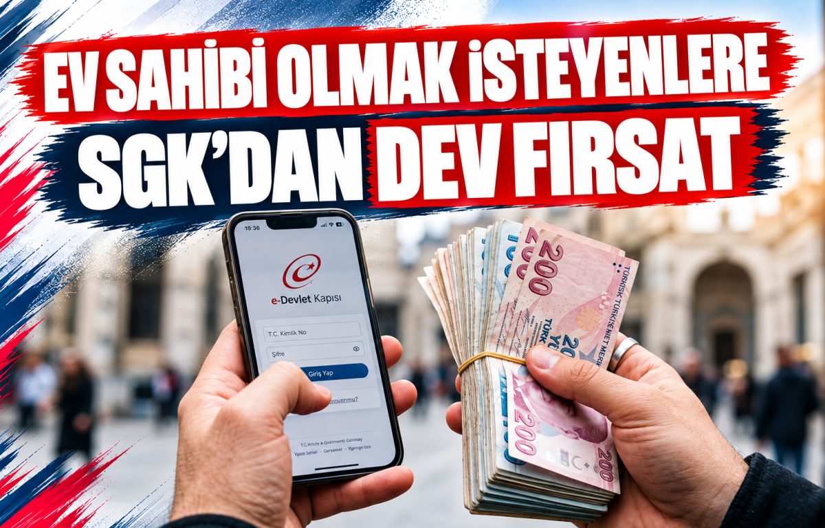 EV SAHİBİ OLMAK İSTEYENLERE SGK’DAN DEV FIRSAT