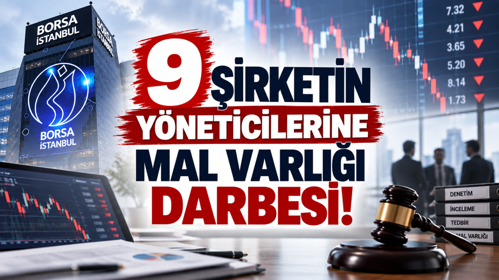 9 Şirketin Yöneticilerine Mal Varlığı Darbesi!