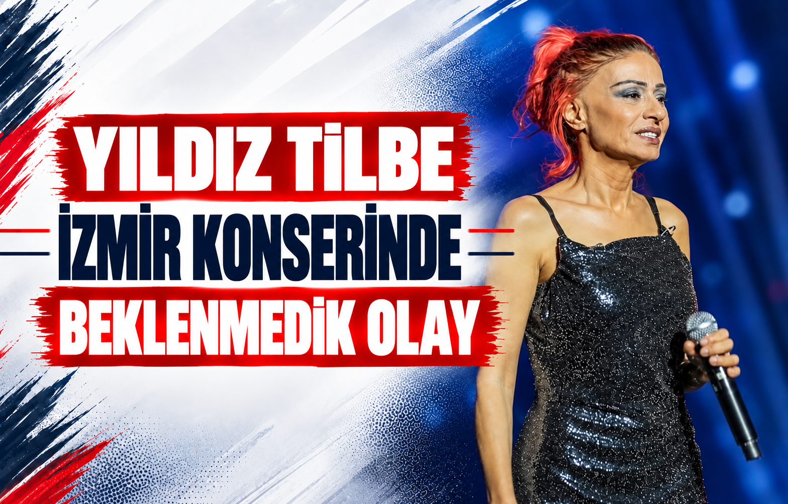 Yıldız Tilbe İzmir Konserinde Beklenmedik Olay