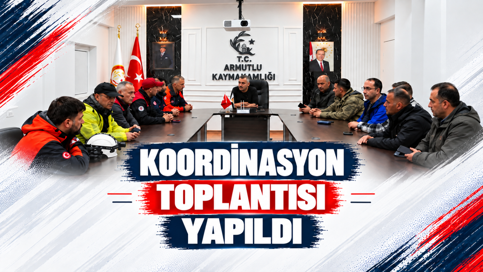 KOORDİNASYON TOPLANTISI YAPILDI