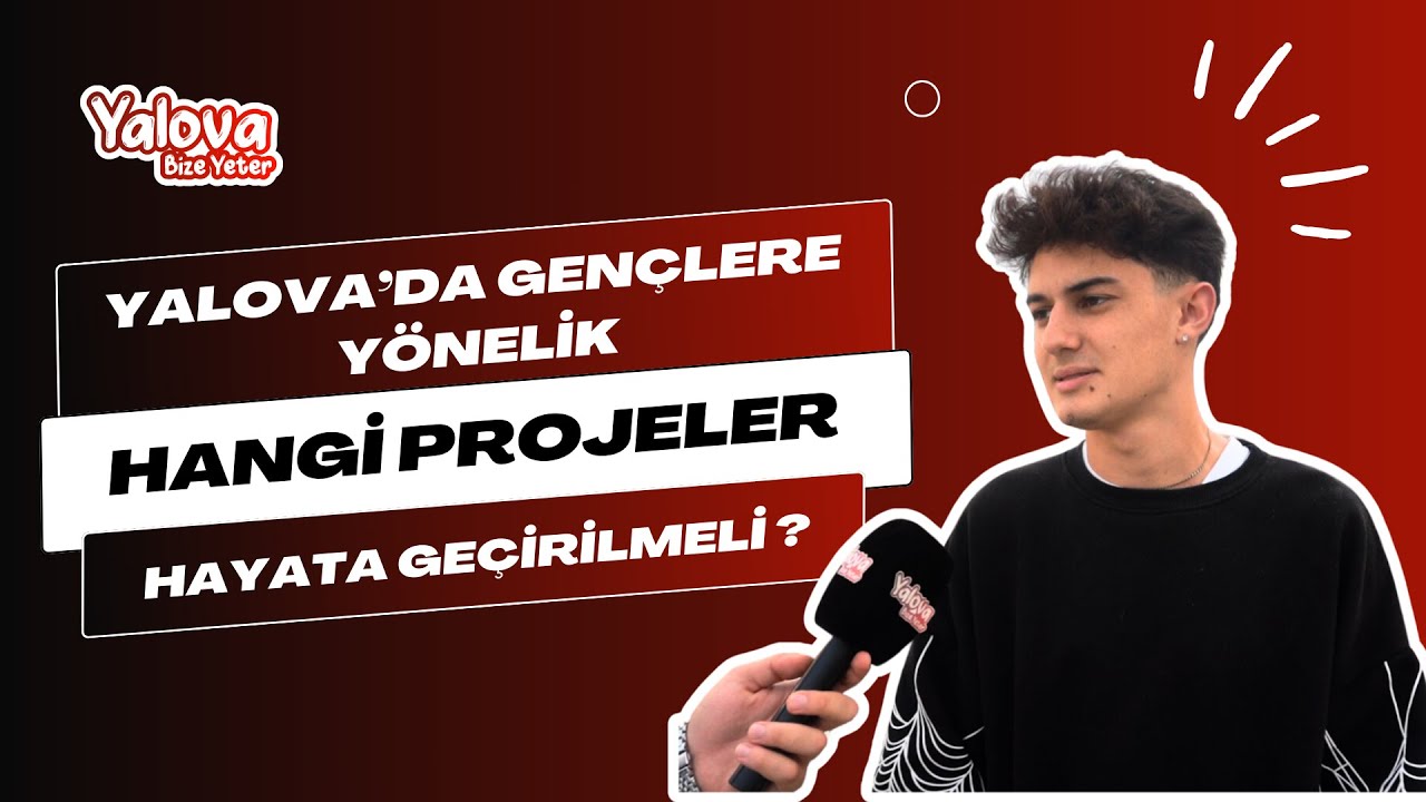 Yalova'da vatandaşlar gençliğin sorunlarına dikkat çekti: