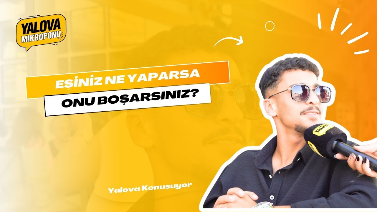 Yalova'da Vatandaşlar Evlilikte Boşanma Nedenlerini Açıkladı: