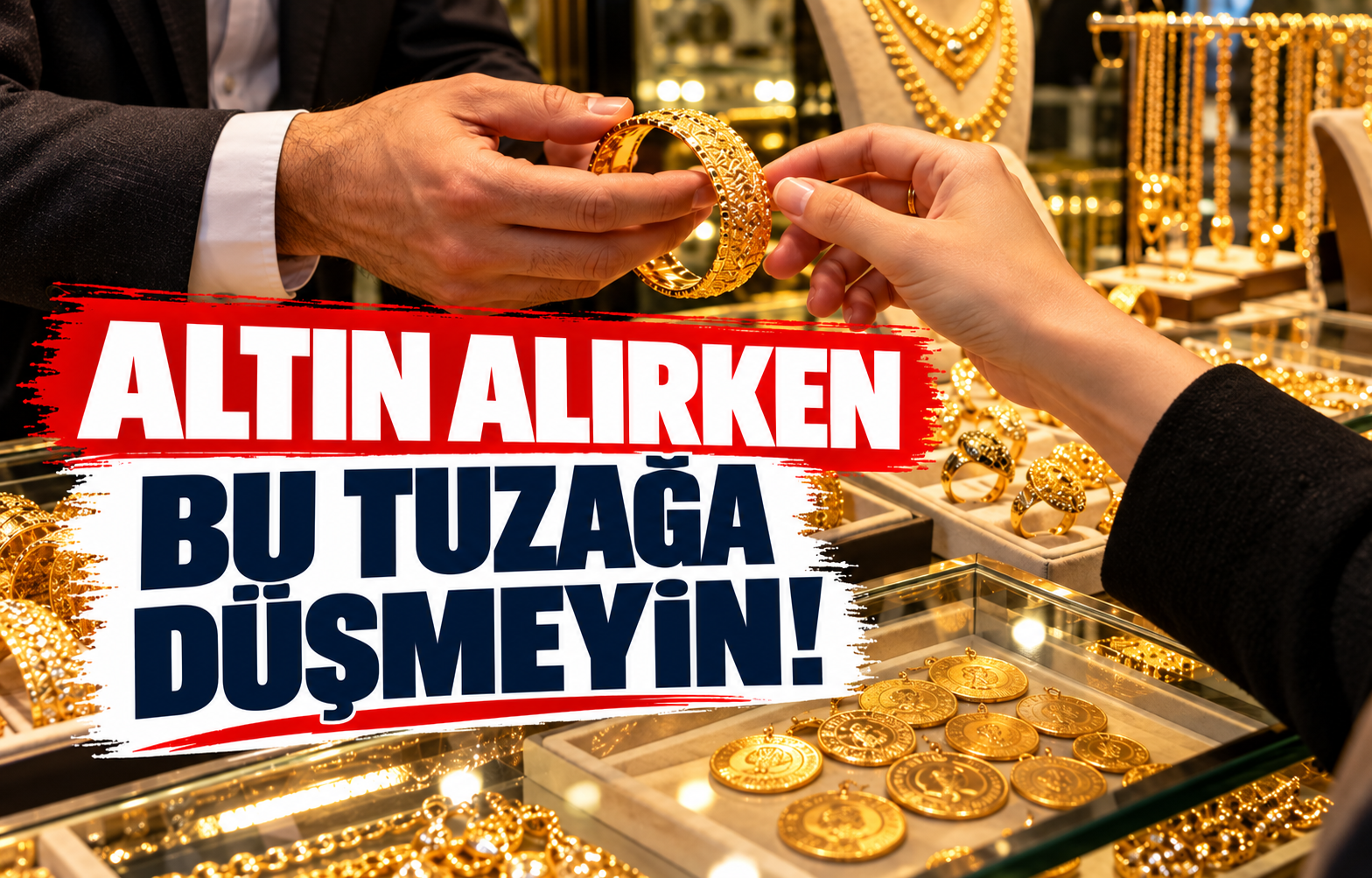 ALTIN ALIRKEN BU TUZAĞA DÜŞMEYİN!