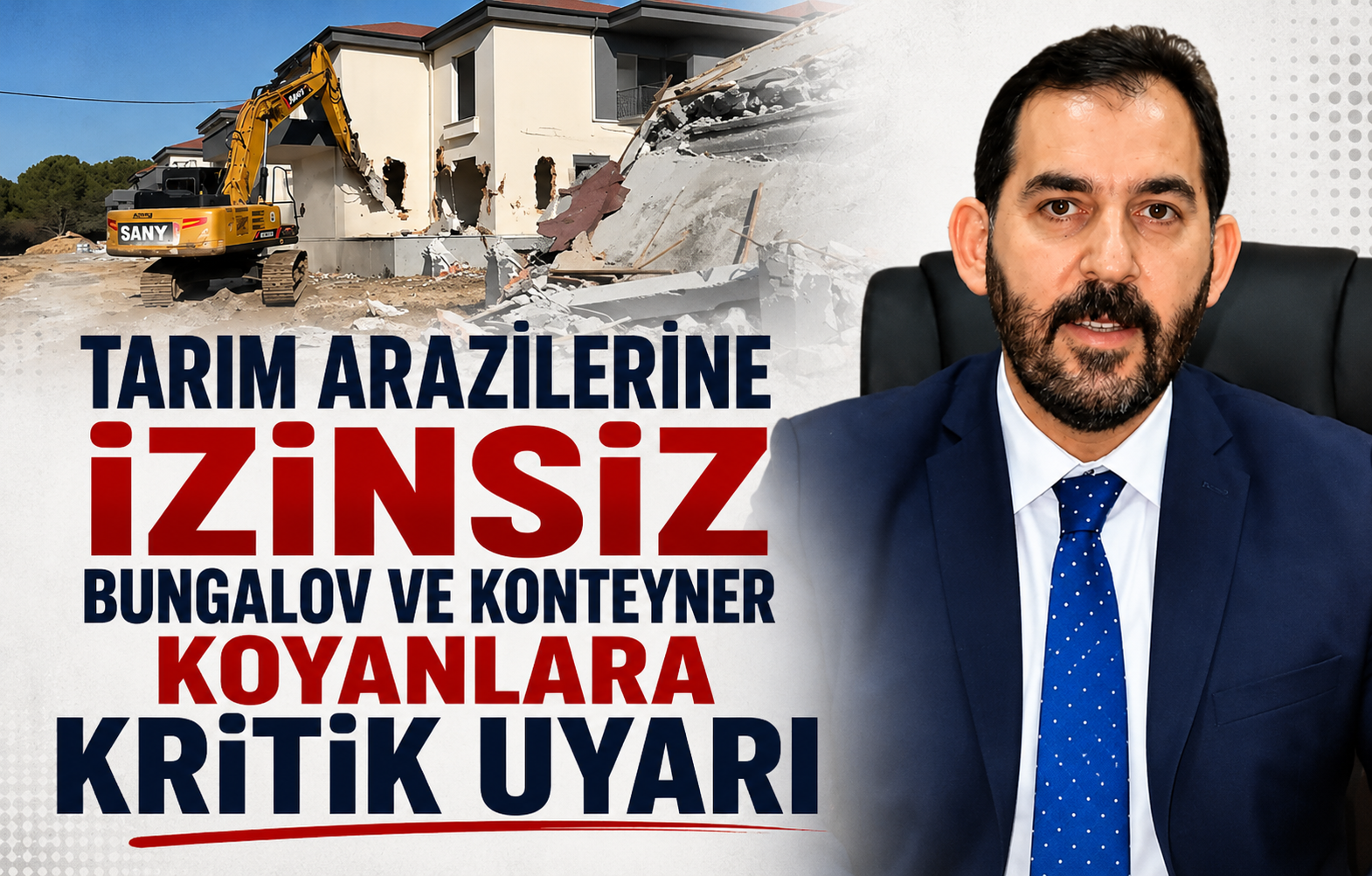 Yalova'da Tarım Arazilerine Bungalov ve Konteyner Koyanlara Kritik Uyarı