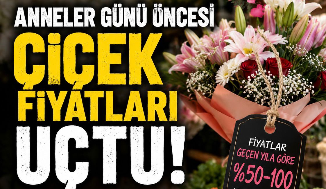 Yalova’da Anneler Günü Öncesi Çiçeklerde Fiyatlar Uçtu