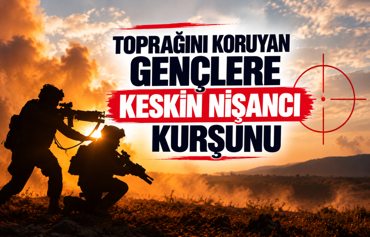 Toprağını Koruyan Gençlere Keskin Nişancı Kurşunu