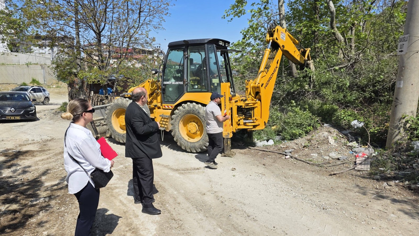 Esenköy’de Ulaşım Atağı: Başkan Mehmet Temel’den Stratejik Yol İncelemesi