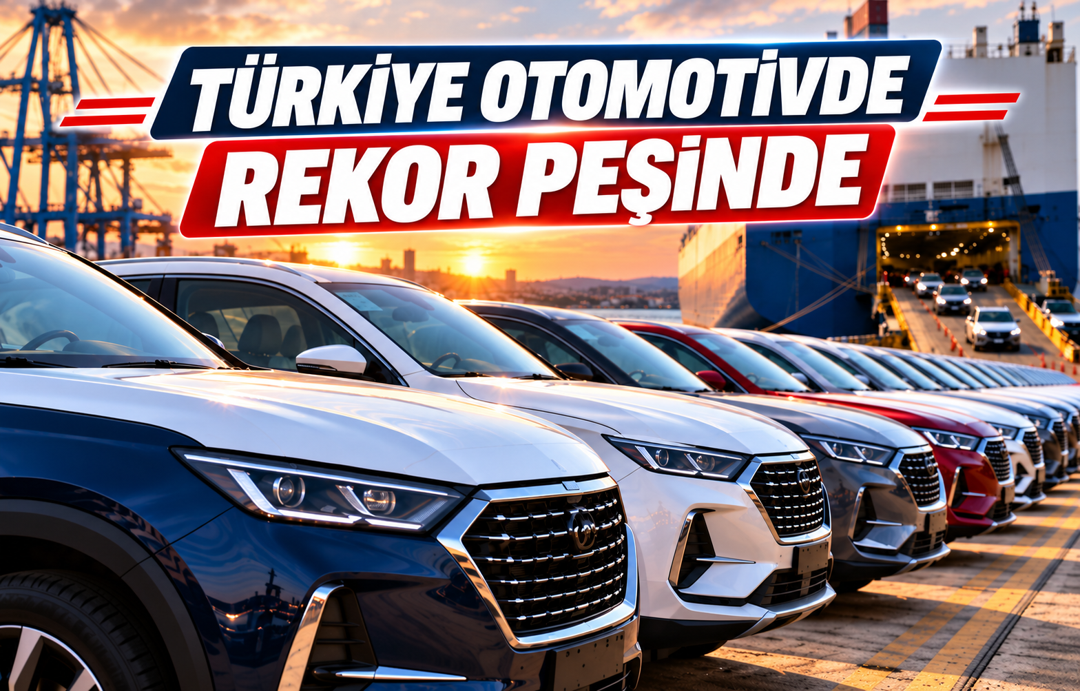 TÜRKİYE OTOMOTİVDE REKOR PEŞİNDE