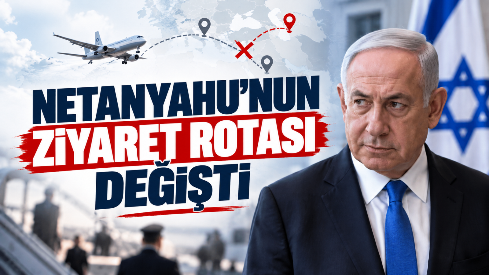 Netanyahu'nun Ziyaret Rotası Değişti!