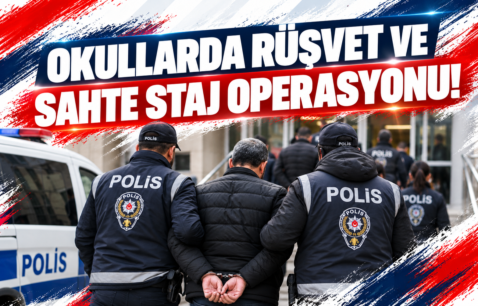 OKULLARDA RÜŞVET VE SAHTE STAJ OPERASYONU!