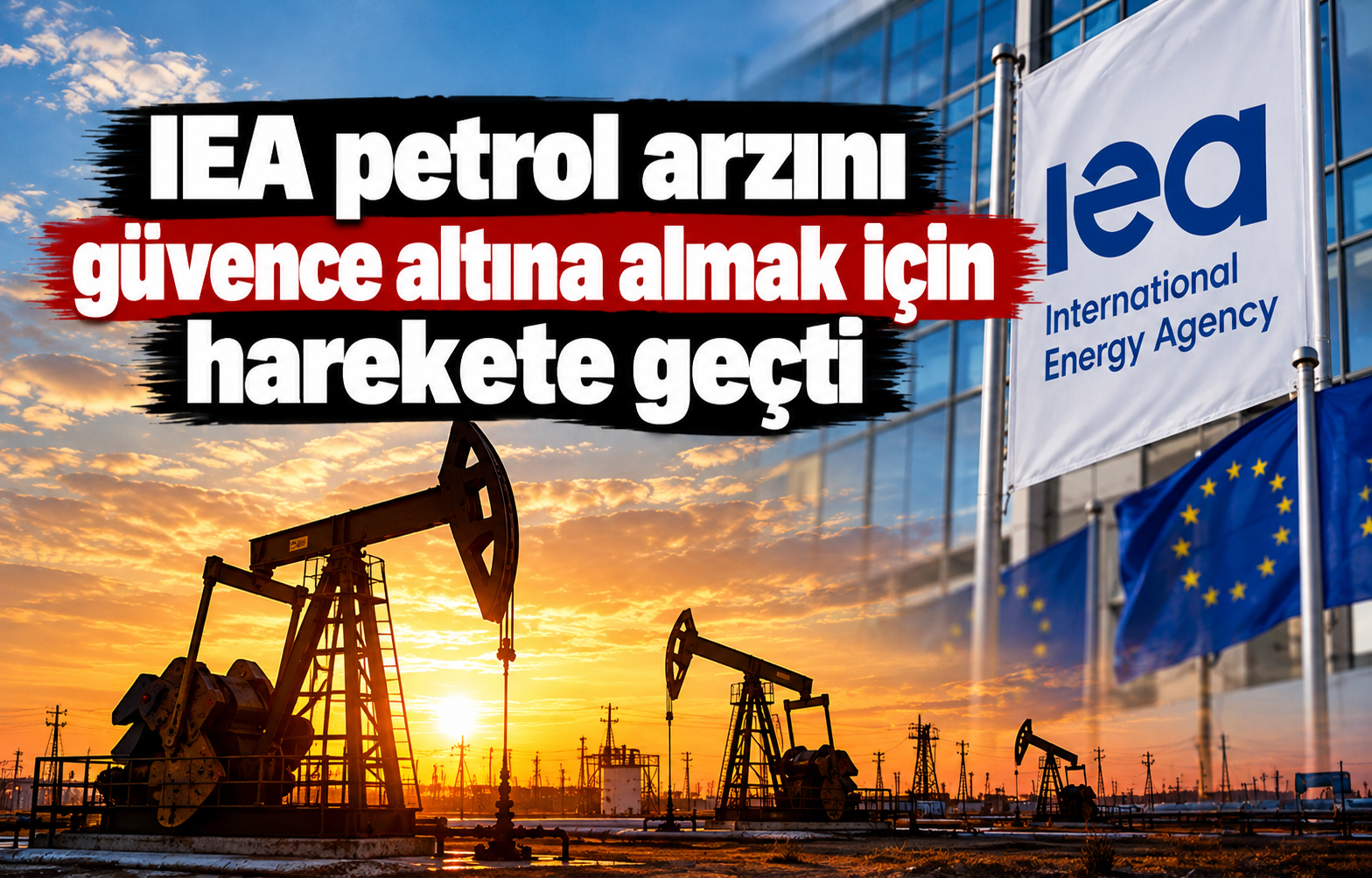 IEA Petrol Arzını Güvence Altına Almak İçin Harekete Geçti