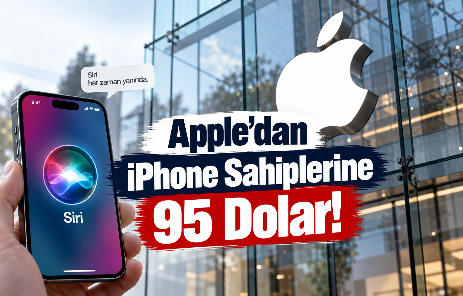 Apple'dan iPhone Sahiplerine 95 Dolar!