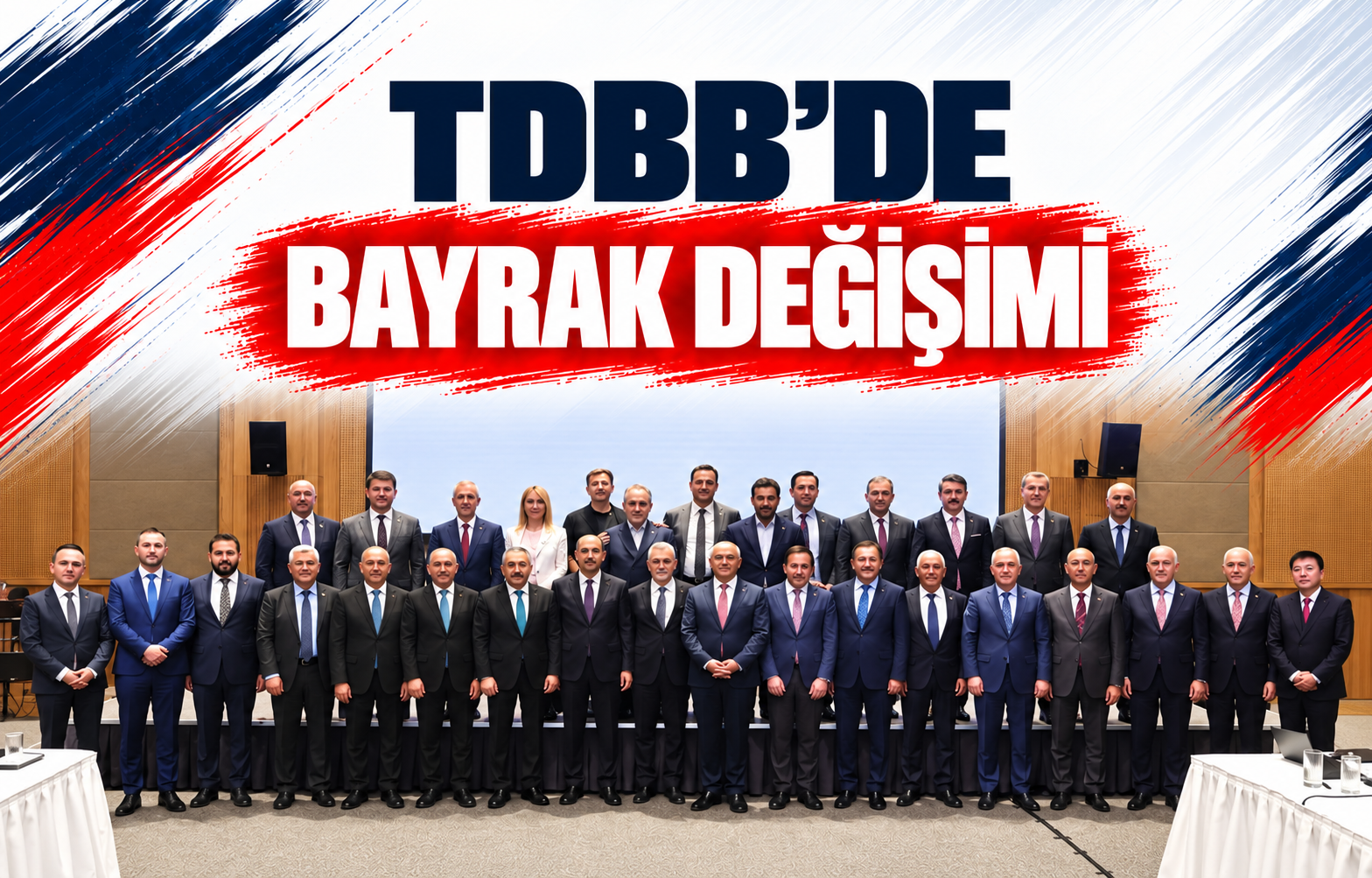 TDBB’DE BAYRAK DEĞİŞİMİ