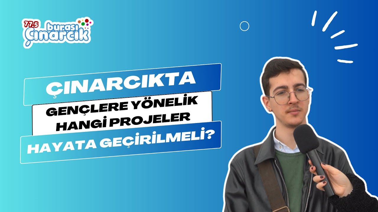 Çınarcık'ta gençler sosyal donatı ve etkinlik istiyor: