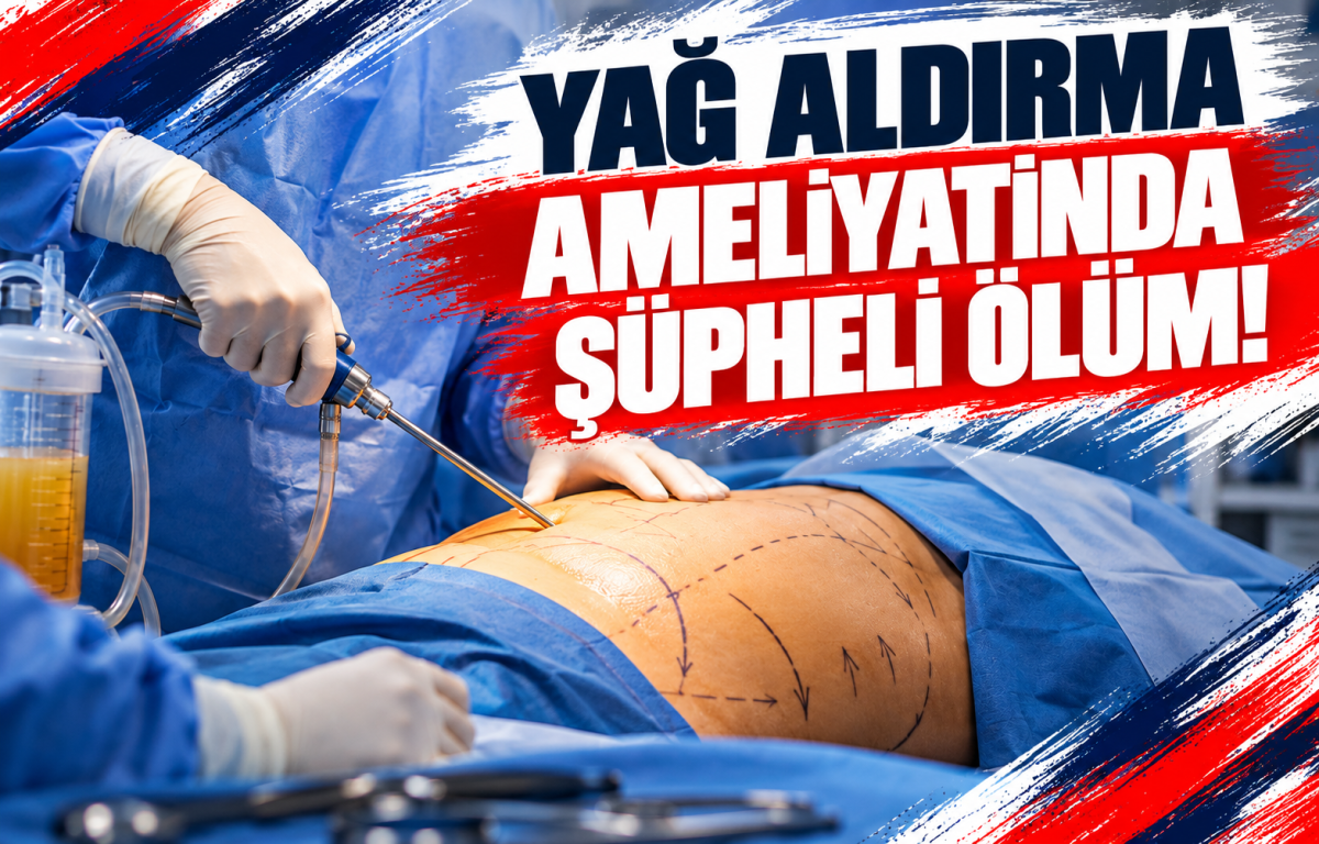 YAĞ ALDIRMA AMELİYATINDA ŞÜPHELİ ÖLÜM!