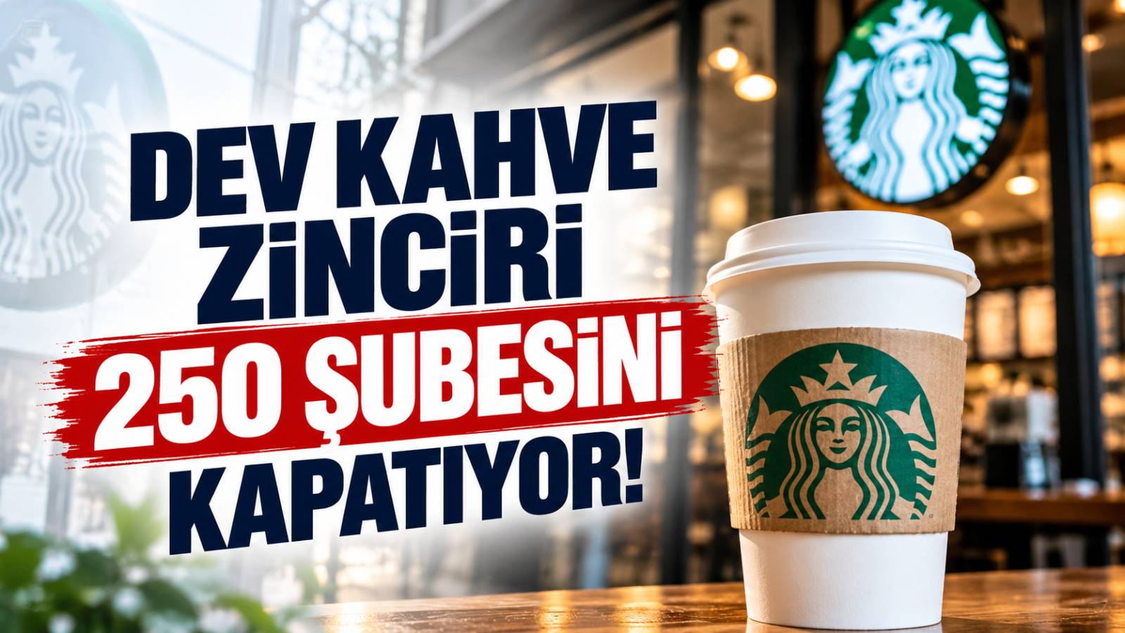Dev Kahve Zinciri 250 Şubesini Kapatıyor!