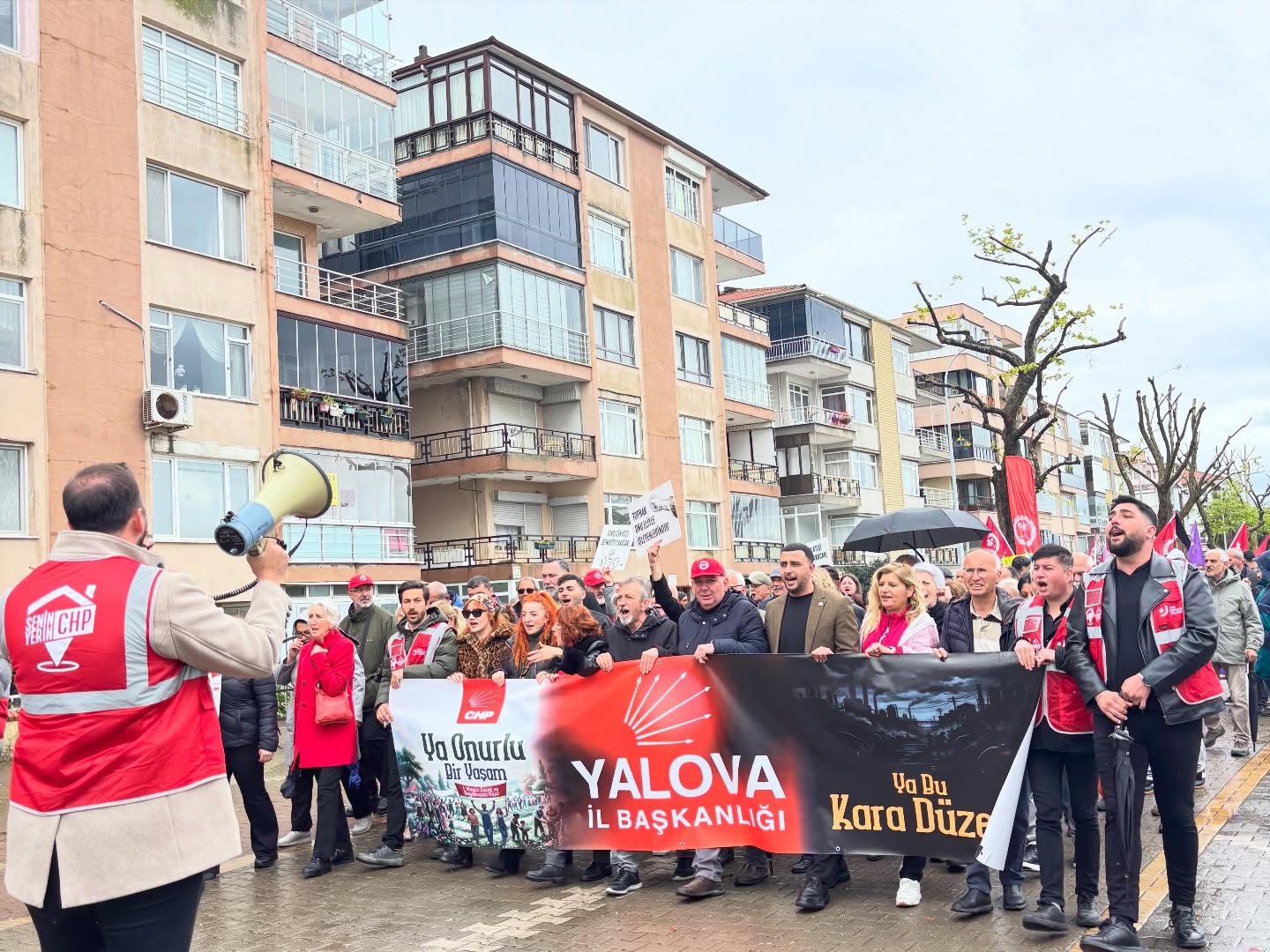 CHP 1 Mayıs’ta Alanlardaydı