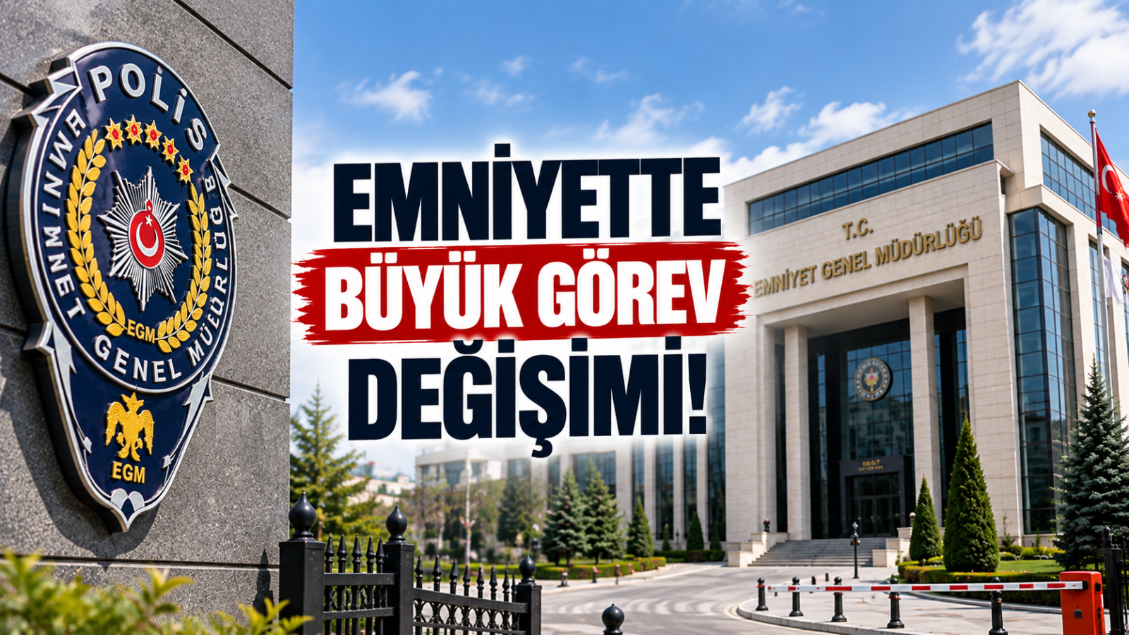 Emniyette Büyük Görev Değişimi!