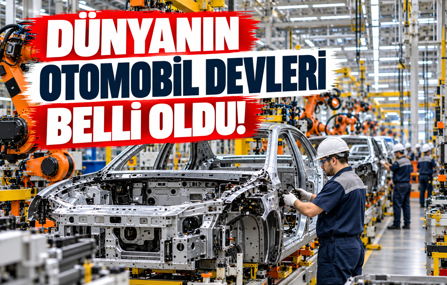 DÜNYANIN OTOMOBİL DEVLERİ BELLİ OLDU!