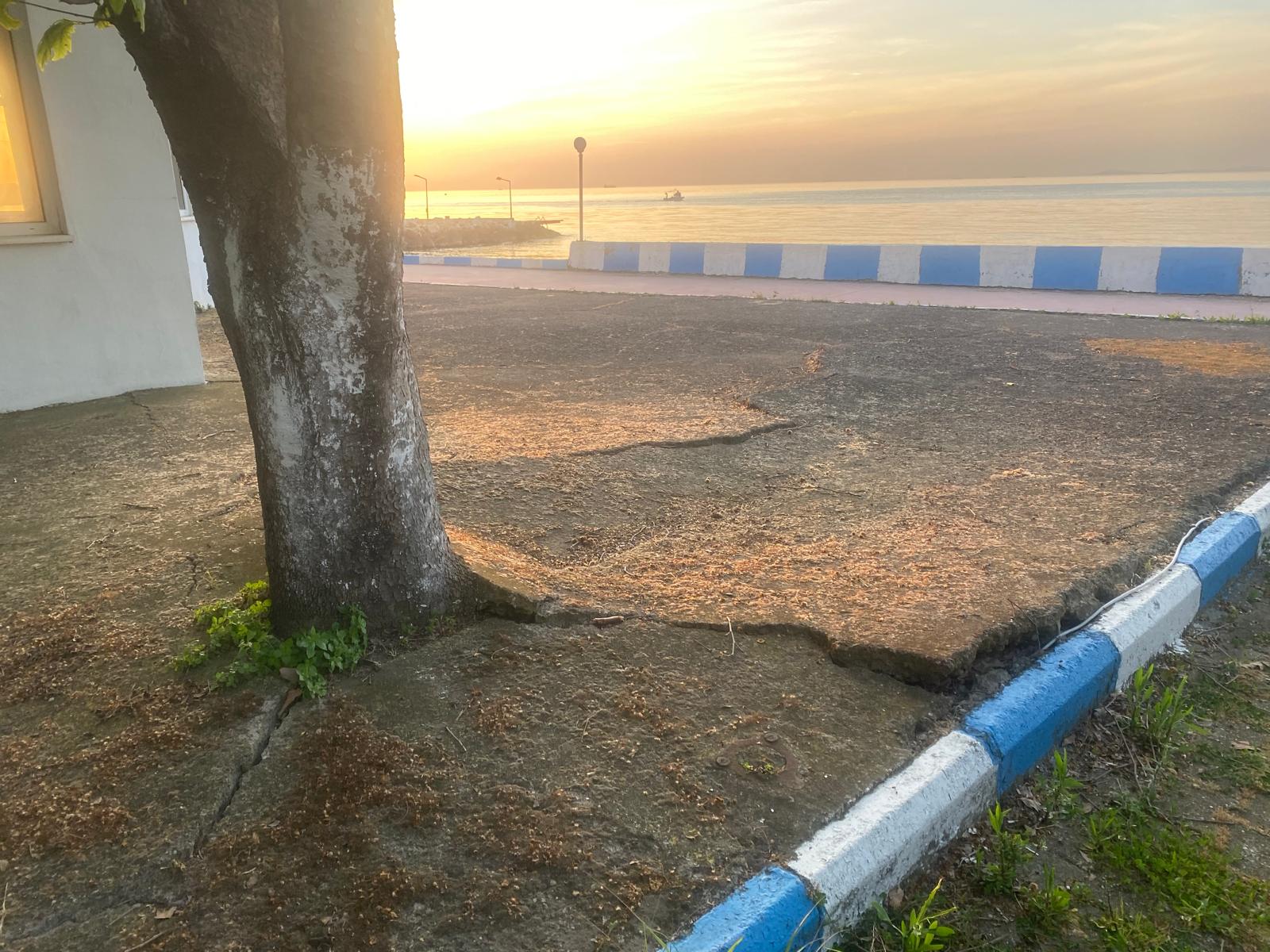 Yalova Koru Sahili Alarm Veriyor: Dev Çatlaklar ve Bakımsızlık Tatilcileri Tedirgin Ediyor