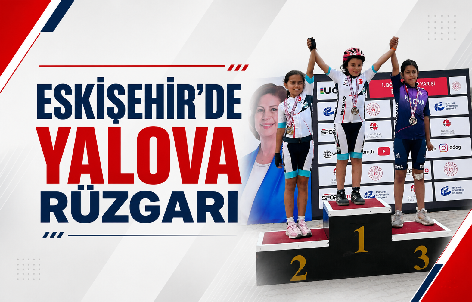 Eskişehir’de Yalova Rüzgarı: Genç Pedalcılar Zorlu Parkurda Madalyaları Kaptı