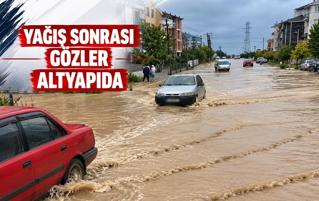 YAĞIŞ SONRASI GÖZLER ALTYAPIDA