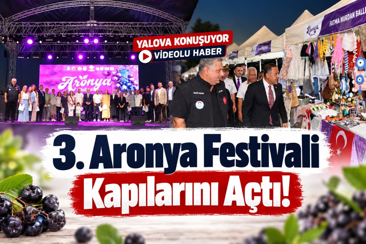 3. Aronya Festivali Kapılarını Açtı!