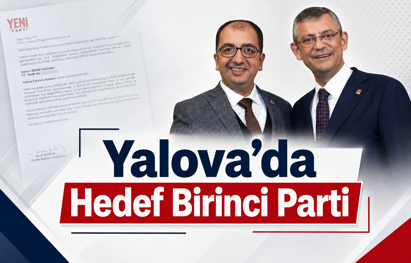 Tarihi Atama Yalova Siyasetini Şekillendiriyor