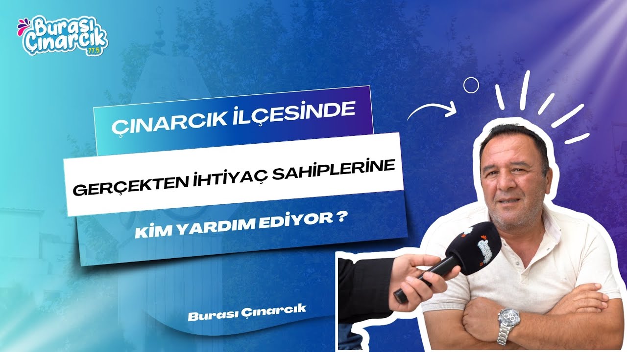Çınarcık'ta İhtiyaç Sahiplerine Uzanan Eller:
