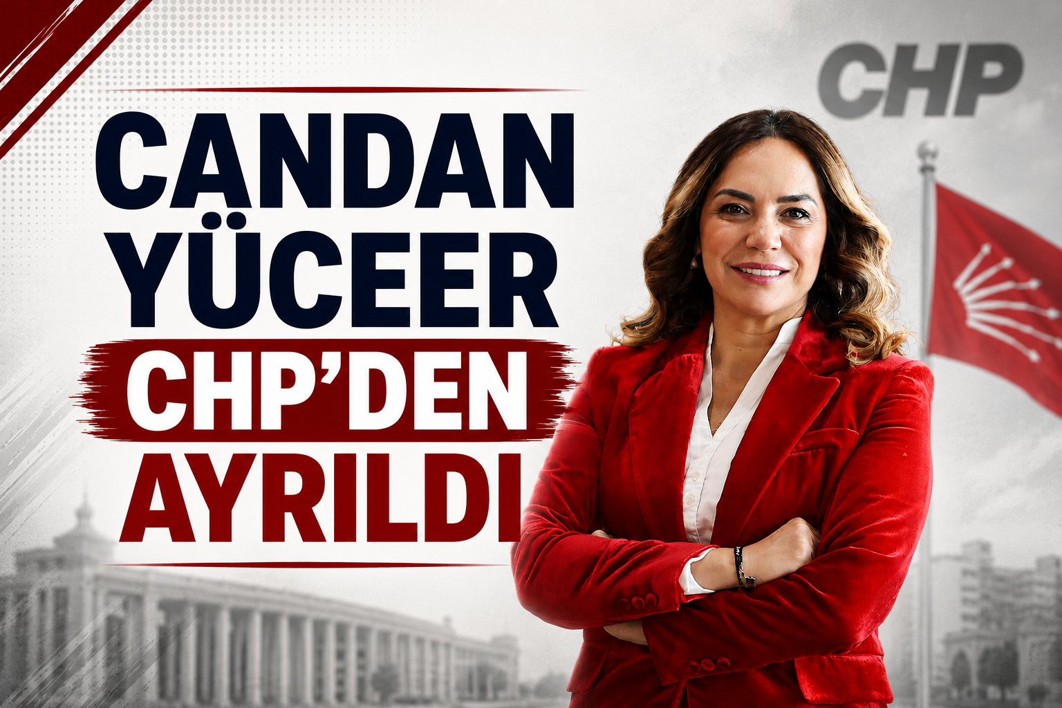 Candan Yüceer CHP'den Ayrıldı