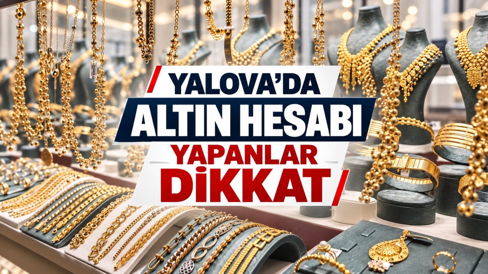 Yalova’da Altın Hesabı Yapanlar Dikkat
