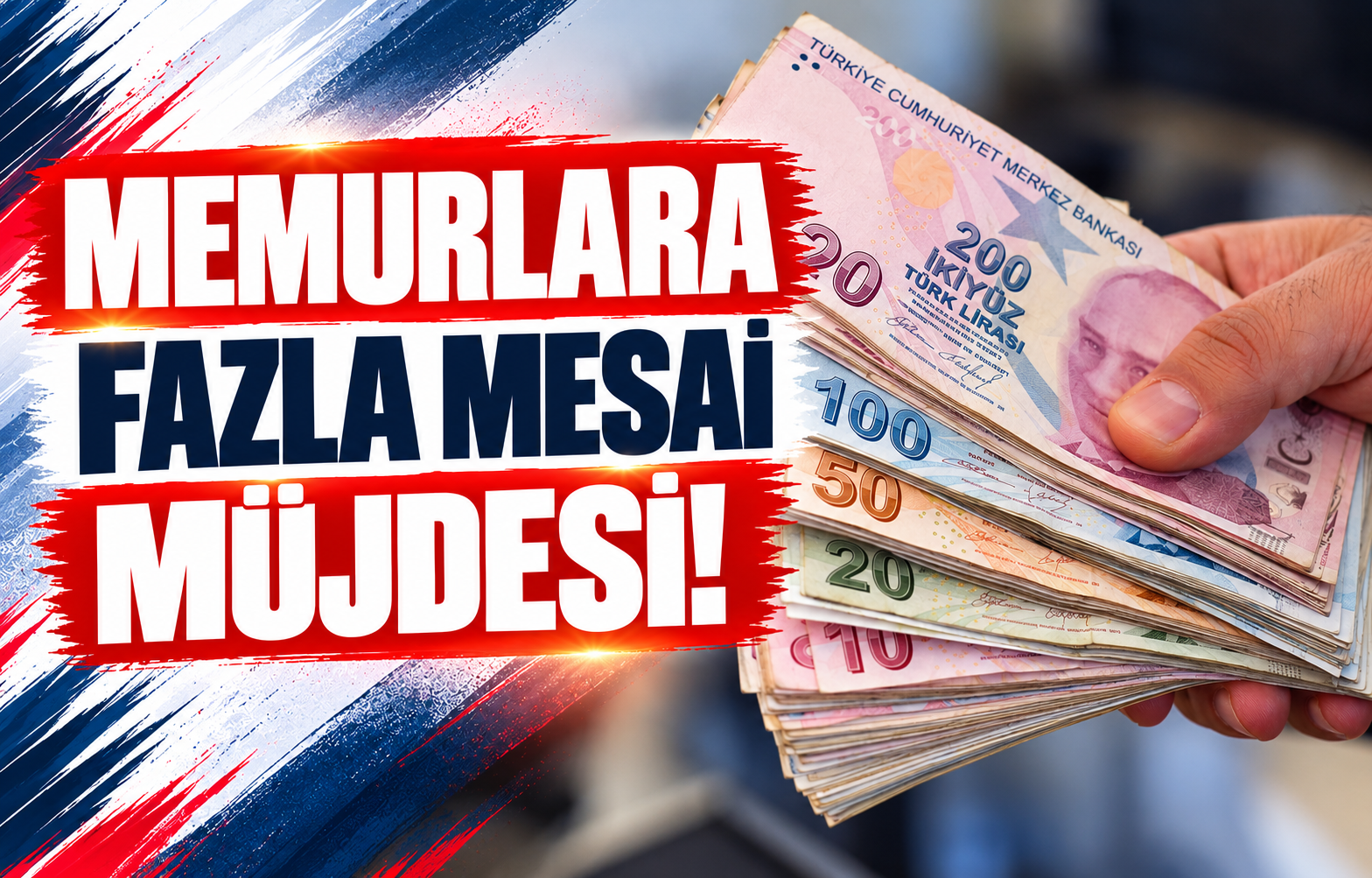 MEMURLARA FAZLA MESAİ MÜJDESİ!