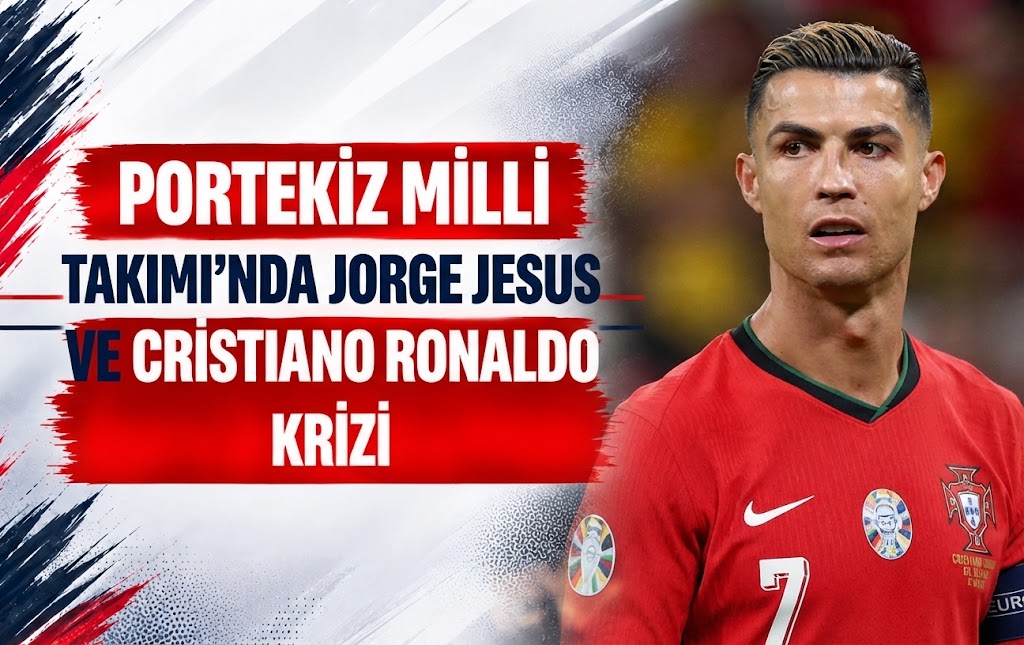 Portekiz Milli Takımı'nda Jorge Jesus ve Cristiano Ronaldo Krizi