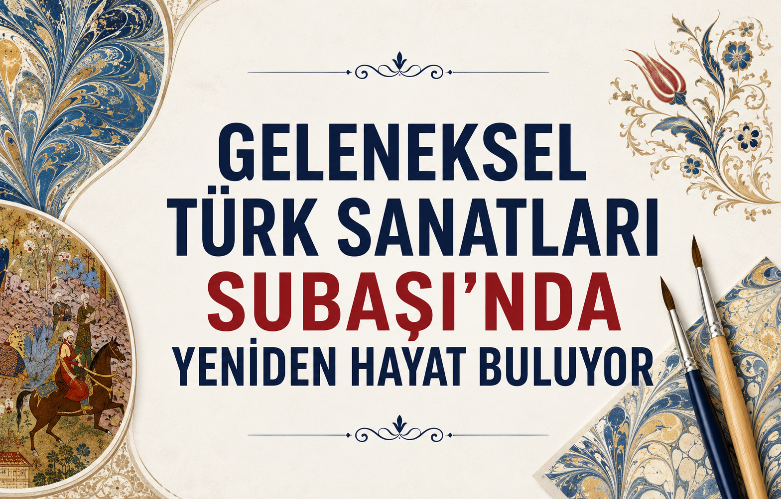 Geleneksel Türk Sanatları Subaşı’nda Yeniden Hayat Buluyor