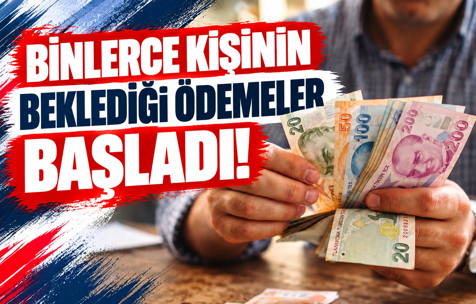 BİNLERCE KİŞİNİN BEKLEDİĞİ ÖDEMELER BAŞLADI!