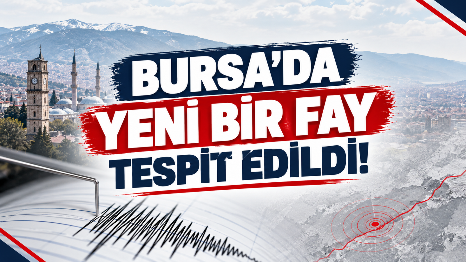 BURSA'DA YENİ BİR FAY TESPİT EDİLDİ!