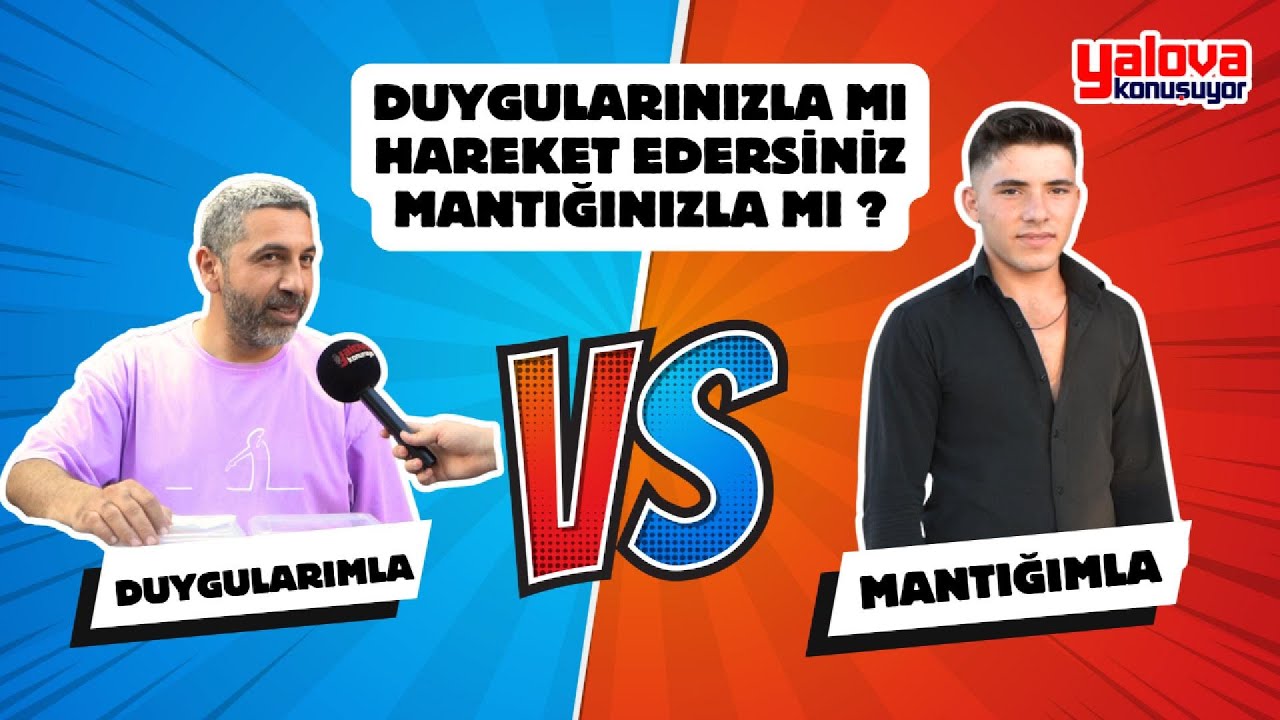 Yalova sokaklarında 'duygu ve mantık' mesaisi: