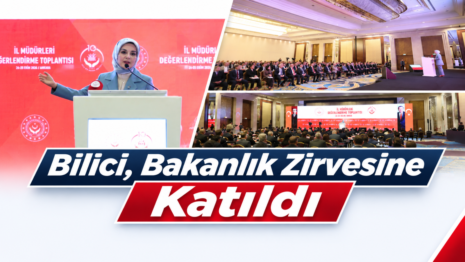 Yalova'nın Yeni İl Müdürü Seçkin Bilici, Bakanlık Zirvesine Katıldı