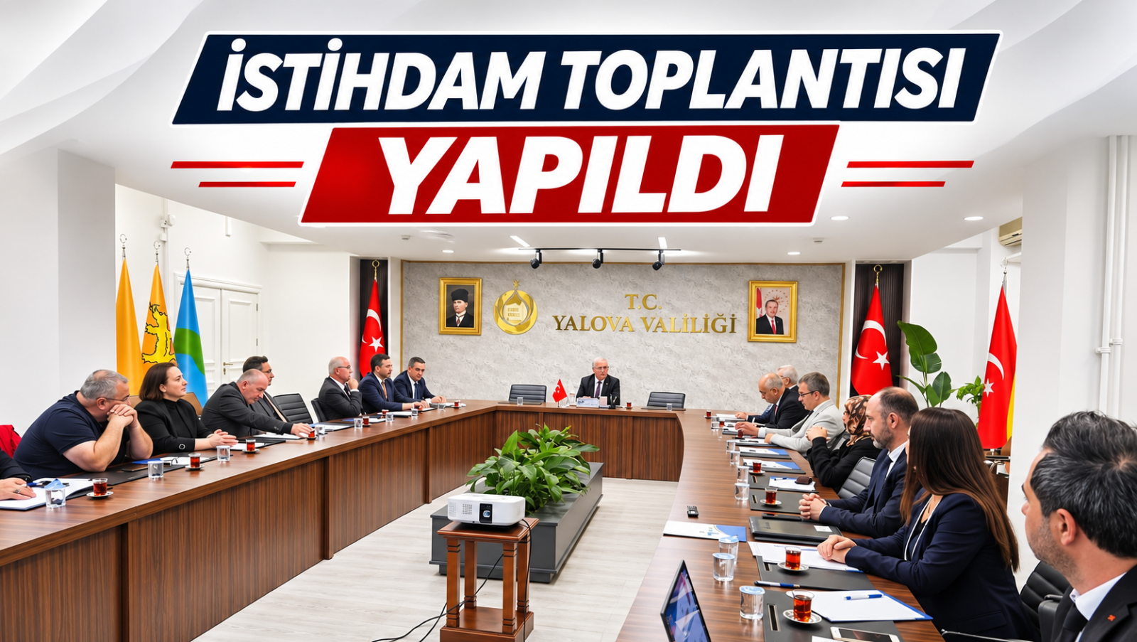 İSTİHDAM TOPLANTISI YAPILDI