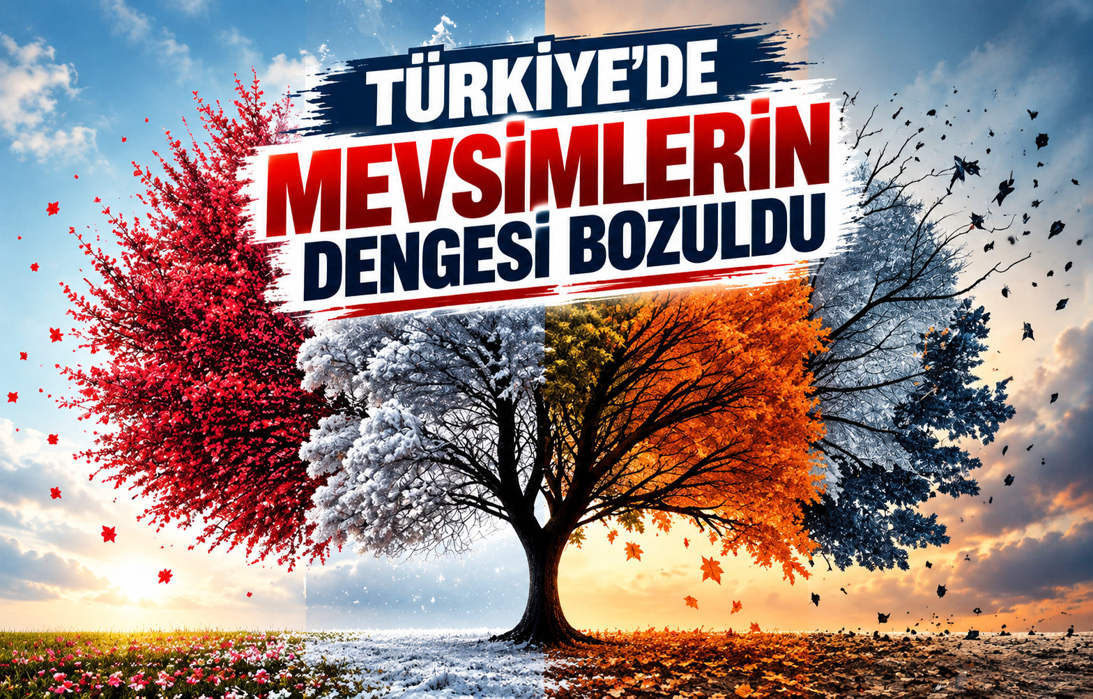 TÜRKİYE’DE MEVSİMLERİN DENGESİ BOZULDU