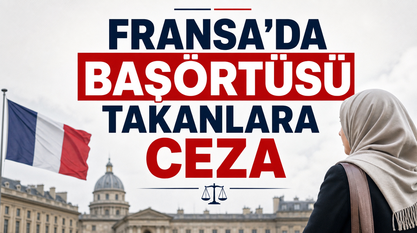 Fransa’da Başörtüsü Takanlara Ceza